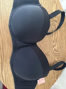 Olivachel Women Strapless Balconette Bra Seamless Plus Size US 46 Cup DD/E - Picture 1 of 8