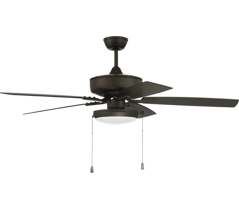 Craftmade OP119ESP5 Outdoor Pro Plus 52" Ceiling Fan with LED Lights, Espresso - Image 1 of 1