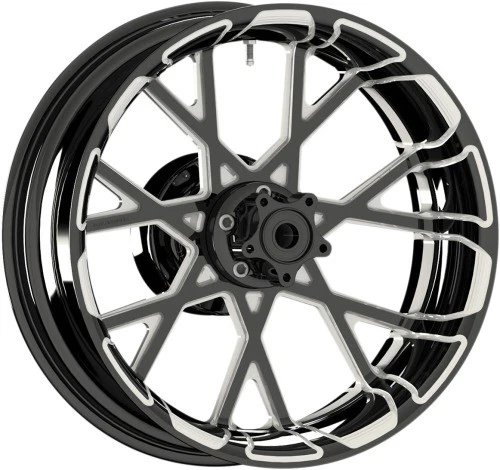 Arlen Ness Procross Forged Aluminum Rear Wheel - 18x5.5 - Black 10101-203-6501 - Imagem 1 de 3