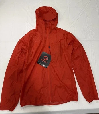 Mammut Kento света HS с капюшоном водонепроницаемая куртка мужская средний пряный - новый с ярлыками - Изображение 1 из 4