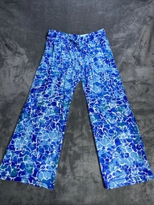 REEL LEGENDS Pants Women Large Lounge Spandex Underwater Reflections Wicking NEW - Picture 1 of 8