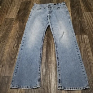 Pantalones de mezclilla TK Axel para hombre 30x32 azul ajustados elásticos lavado medio - Imagen 1 de 16
