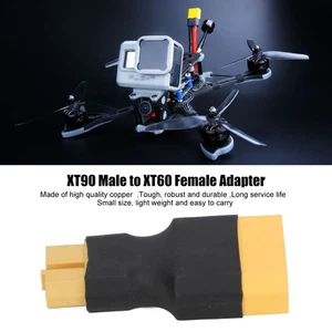 XT90 Male To XT60 Female Adapter With Premium Copper Material ES - Picture 1 of 22