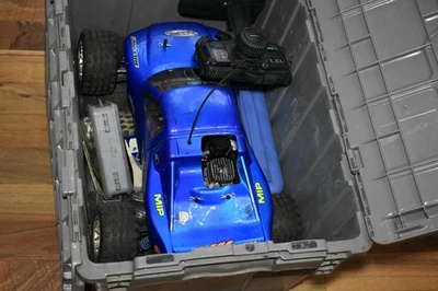 HPI Racing R/C Nitro RS4 MT 1/10 4wd Monster Truck RS4MT Extra Parts Working - Image 1 of 4