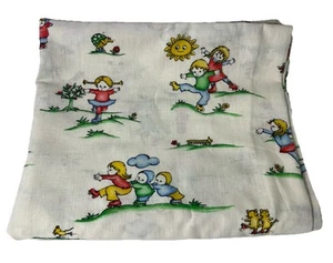 Susan Perl 1981 vintage de 2 yardas para patinaje sobre ruedas de tela princesa niños perro conejito - Imagen 1 de 4