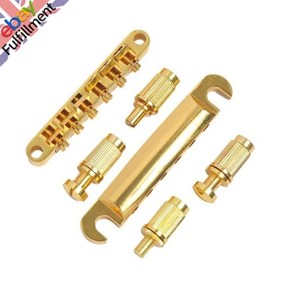 Tailpiece Stop Bar Tune-O-Matic Bridge Kit For Epiphone LP Gibson SG Guitar w