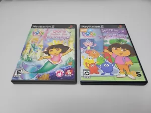 Dora l'esploratrice salva le sirene e viaggia verso la viola ps2 completo testato CIB - Foto 1 di 11