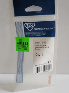 Molla T&S ottone 001479-45 per cartuccia Eterna con controlli a molla - Foto 1 di 3