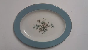 Plato de carne ovalado de 13" Royal Doulton - Rose Elegans - Imagen 1 de 1
