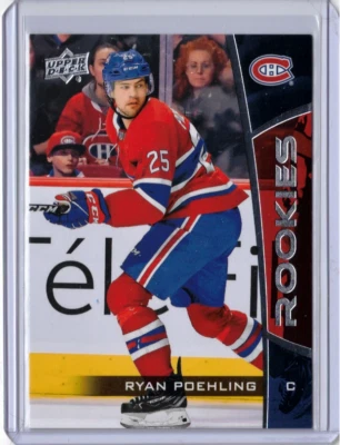 RYAN POEHLING 19/20 Upper Deck UD Rookies Box Rookie Card #23 Montreal Canadiens - Image 1 of 2