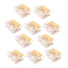 10 Pieces Panel Mount PCB Fuse Holder With Cover for 5x20mm
