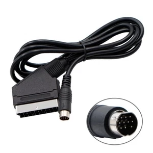 CAVO AUDIO VIDEO SCART RGB CONSOLE SEGA SATURN AV TV STEREO SOUND - Foto 1 di 3