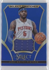 2013-14 Panini Select Select Swatches Blue Prizm /49 Josh Smith #49