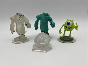 Disney Infinity Monsters Inc Sulley, Mike, Crystal Sully & Crystal Lot of 4 - Picture 1 of 20