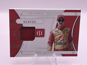 2022 Panini National Treasures NASCAR Joey Logano Gloves Patch 7/7