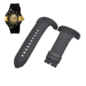 Correa de reloj de goma negra S1 Rally 0868 50 mm para Invicta - Imagen 1 de 7