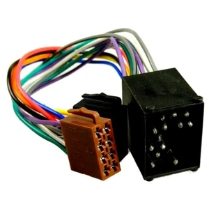 Land Rover Freelander Mk.1 97-06 ISO Adaptor Lead Round Pin Wiring Car Radio - Picture 1 of 1