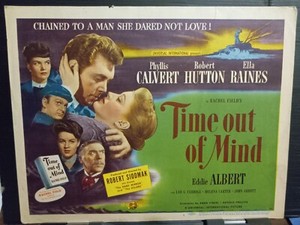 Title Card 1947 TIME OUT OF MIND Phyllis Calvert Ella Raines crime film noir