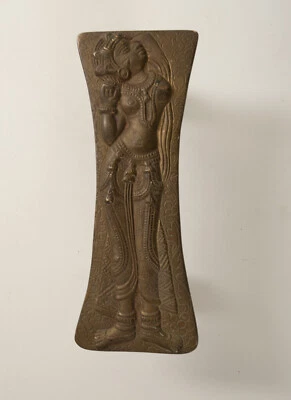 Kali Maharani Indian Goddess (A2R/JSF6) Brass Handle w/Figure Durga Raha Sita — 第 1/4 张图片