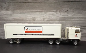 VINTAGE ERTL ALLIS CHALMERS SEMI TRUCK PRESSED STEEL 1:25 SCALE - Picture 1 of 12