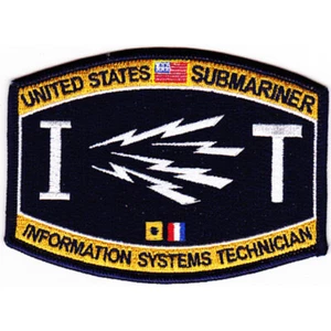 Weapons Rating Submarine Information Systems Technician Patch - Picture 1 of 6