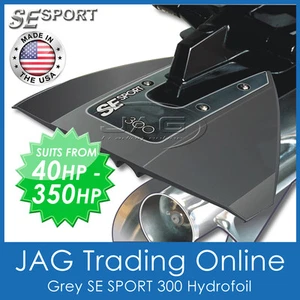 GREY SE SPORT 300 HYDROFOIL - BOAT / OUTBOARD MOTOR STABILISER - Suits 40-350HP - Picture 1 of 4