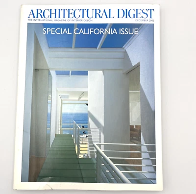 Architectural Digest Magazine Декабрь 2002 СПЕЦИАЛЬНЫЙ «КАЛИФОРНИЙСКИЙ ВЫПУСК - Изображение 1 из 4