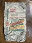 Vintage Dekalb Corn Burlap Seed Bag 30x15 Red Yellow Farmhouse Decor Illinois