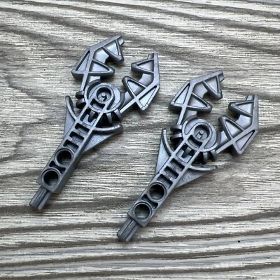 LEGO Bionicle - 45425 - Rahkshi - Vorak - Bastón de Poder - Lote de 2 - Plata Foto 1 de 4