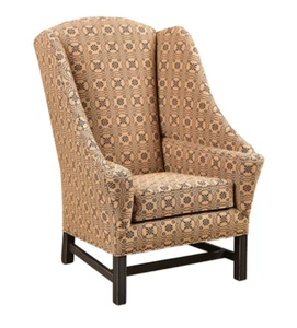 USA Handmade | American Country | Custom Made to Order | Cape Cod Wing Chair - Picture 1 of 2