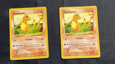 pokemon base set shadowless charmander (2) Cards - Image 1 of 4