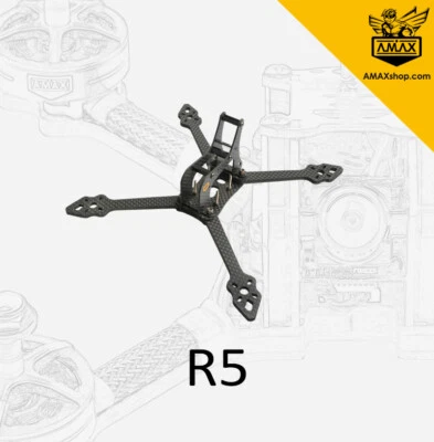 R5 5'' Frame Racing RC Drone FPV AIO Toothpick Freestyle Quad RC Drone AMAX - Bild 1 von 3