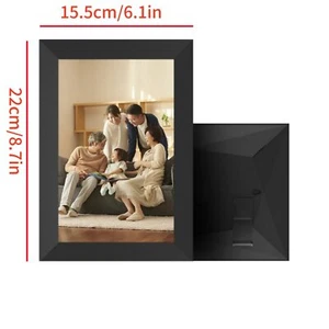 Black 10" Digital Frame - IPS HD Display, WiFi & Uhale App (iOS/Android) Gift - Picture 1 of 15