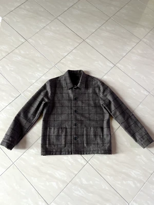 2588 Saks Fifth Avenue checked wool-blend jacket size Medium - Image 1 of 4