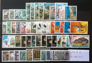 SELLOS ESPAÑA 1973** COMPLETO, MNH,NUEVOS SIN SEÑAL DE FIJASELLOS - Imagen 1 de 1