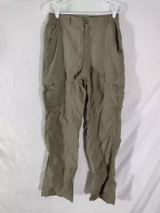 Men's Columbia Sportswear Cargo Pants Size S Pockets Khaki - Picture 1 of 11