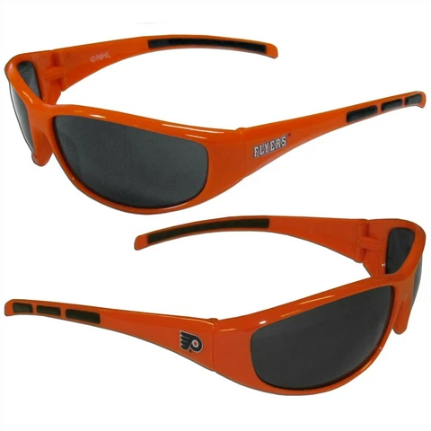 Philadelphia Flyers Wrap Sunglasses Sports NHL Shades Hockey Glasses Fan Team Cover