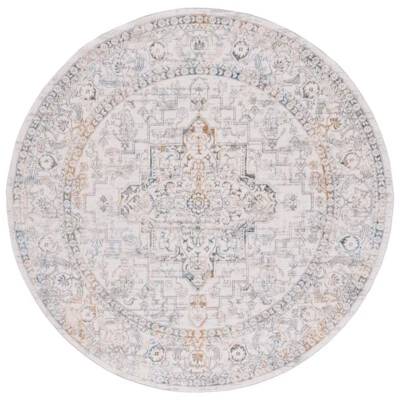 SAFAVIEH Bel Air Collection BLA244A Ivory / Grey Rug - Image 1 of 3