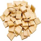 200 Pcs Mini Wood Blank Blocks  for Letter Pattern Decoration