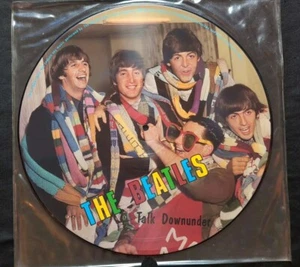 BEATLES TALK DOWNUNDER 1982 PICTURE DISC ALBUM VINYL  J554 - Picture 1 of 8