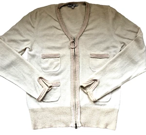 ALLUDE Andrea Karg Strickjacke Cardigan 100 % Cashmere Kaschmir d.G. L - Bild 1 von 4