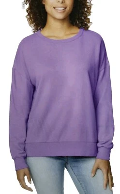 Nueva Sudadera Buffalo Púrpura French Terry Para Mujer’s 2XL Pullover Algodón Nueva Con Etiquetas Foto 1 de 2