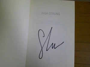 High Strung: Bjorn Borg, John McEnroe... by Stephen Tignor SIGNED 1st/1st FINE - Picture 1 of 6
