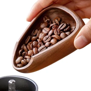 Wooden Coffee Weighing Bean Dish Measuring Tray Coffee Ground Catch Bean Dish - Picture 1 of 16