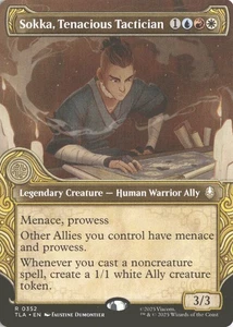 MTG Sokka, Tenacious Tactician (0352) *Non-Foil* Showcase Avatar MT/NM kostenloser Versand - Bild 1 von 2