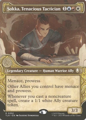 MTG Sokka, Tenacious Tactician (0352) *Non-Foil* Showcase Avatar MT/NM Free Ship - Image 1 of 2