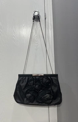 Women 100% Authentic Vintage Floral Design Valentino Garavani Shoulder Bag Purse - Image 1 of 4