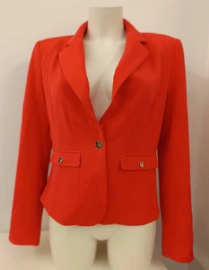 * Blazer elástico CLASE fx INTERNATIONAL talla L EXCELENTE rojo - Imagen 1 de 10