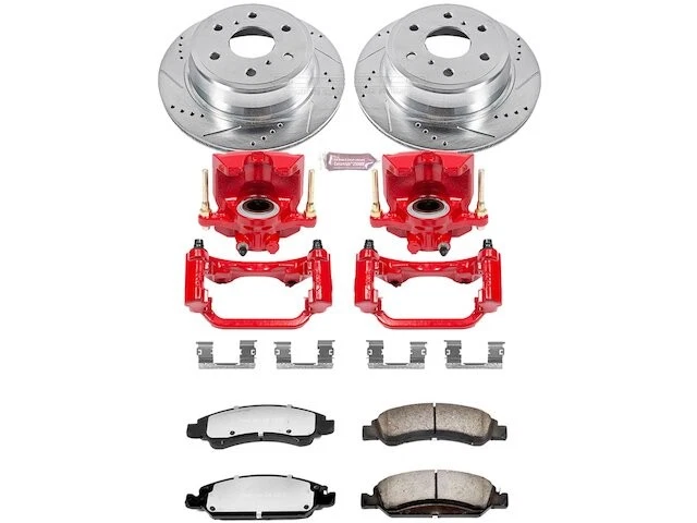 Rear Brake Pad and Rotor Kit For 2015-2020 GMC Yukon XL 2016 2017 2018 SC758XH - Imagem 1 de 1