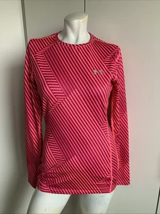 Under Armour Coldgear pink women’s size medium fitted long sleeve shirt - Picture 1 of 5